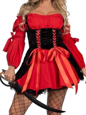 Sexy Pirate costume. Size S.